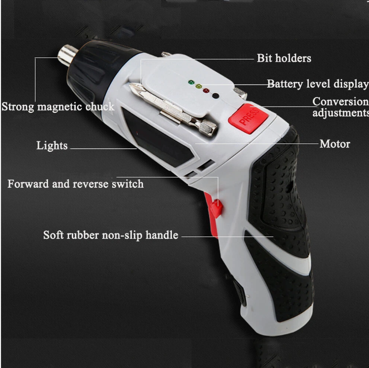 Destornillador Eléctrico 220V Recargable - Image 3